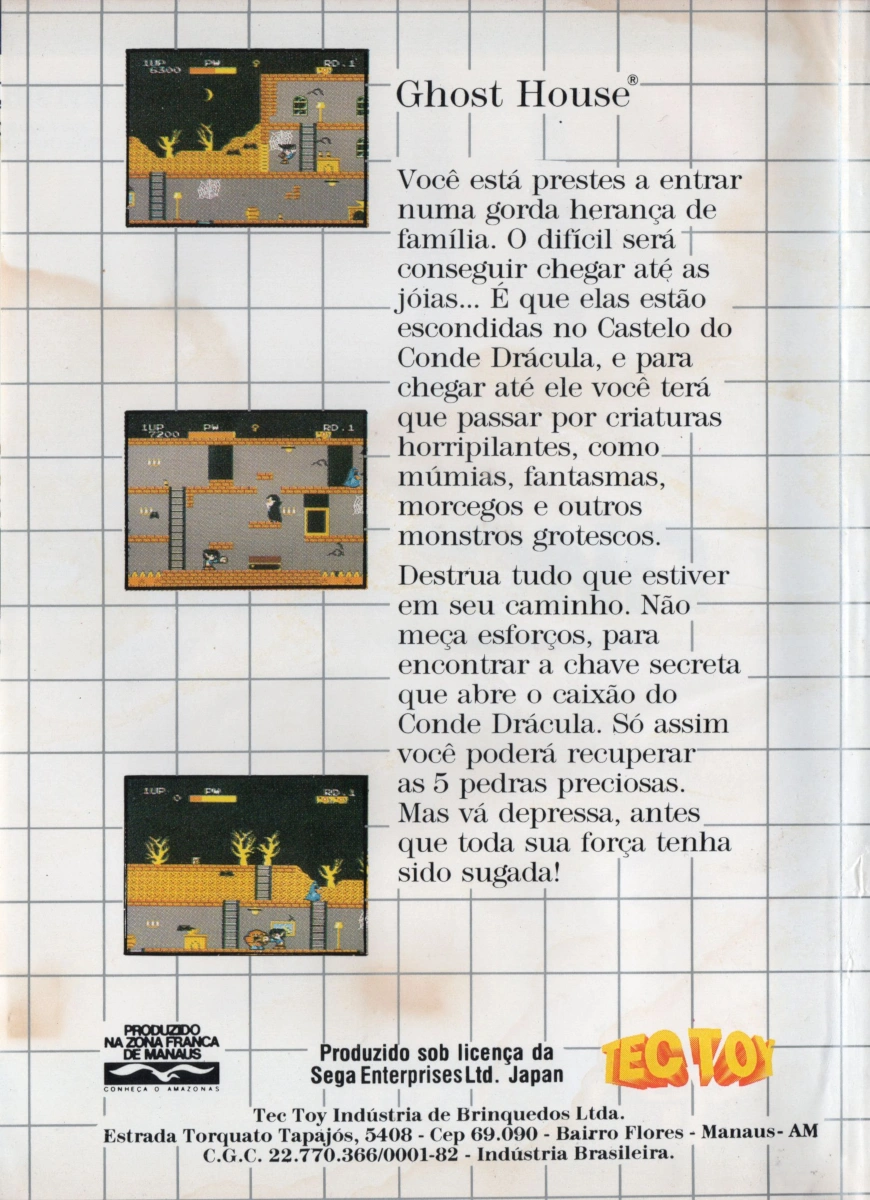 Capa do jogo Ghost House