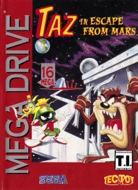Taz in Escape from Mars cover