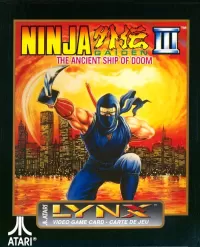 Ninja Gaiden III: The Ancient Ship of Doom cover
