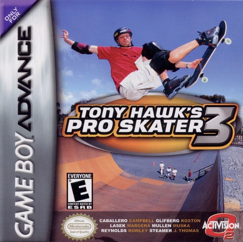 Capa do jogo Tony Hawks Pro Skater 3