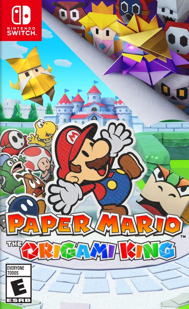Capa do jogo Paper Mario: The Origami King