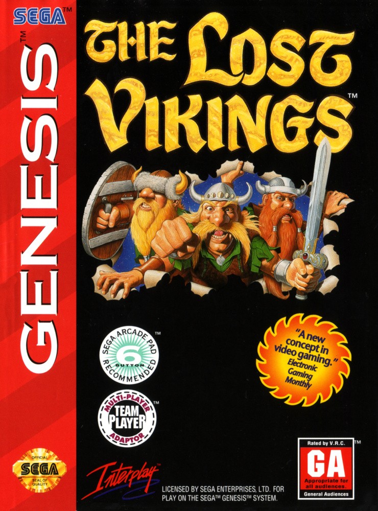 Capa do jogo The Lost Vikings