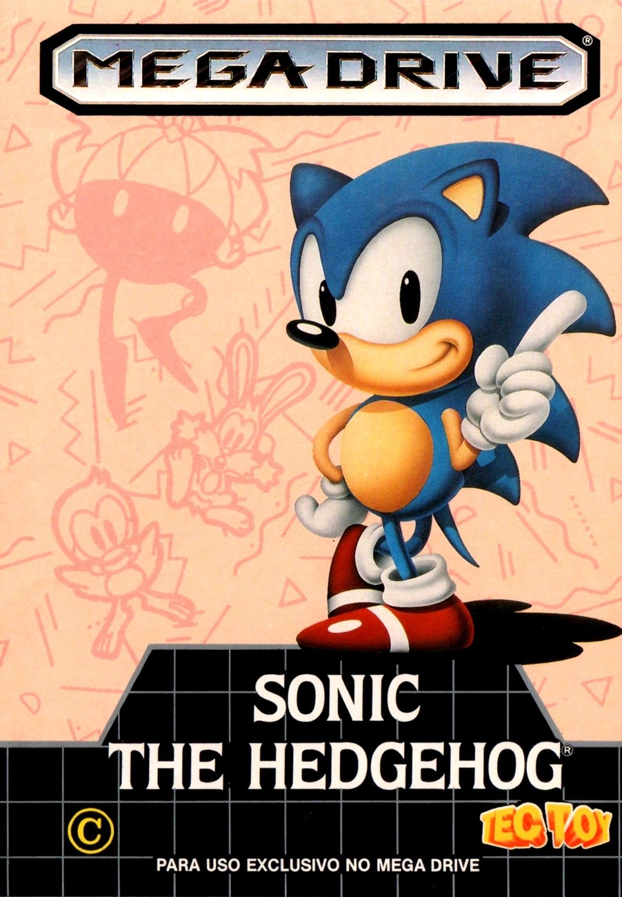 Jogo Sonic the Hedgehog - Mega Drive (Japonês)