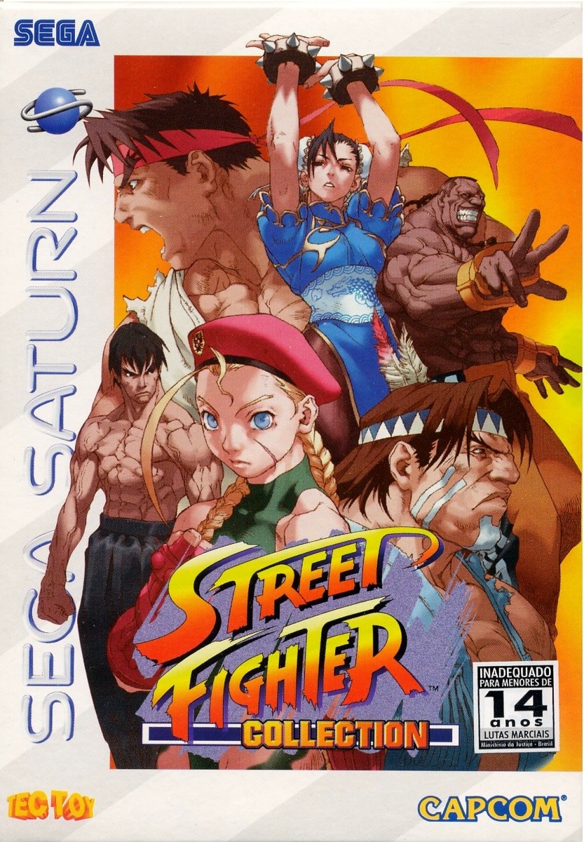 Capa do jogo Street Fighter Collection
