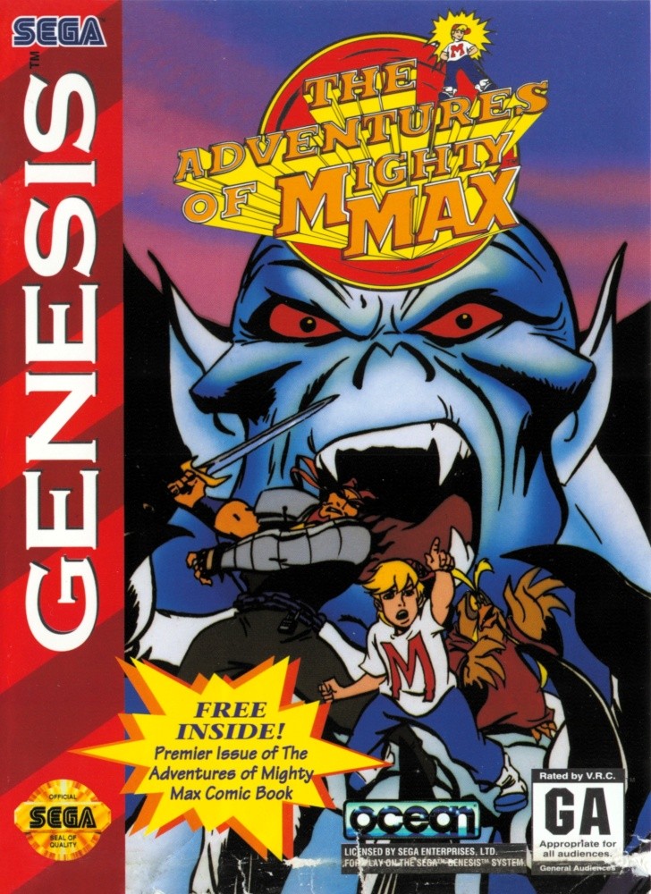 Capa do jogo The Adventures of Mighty Max