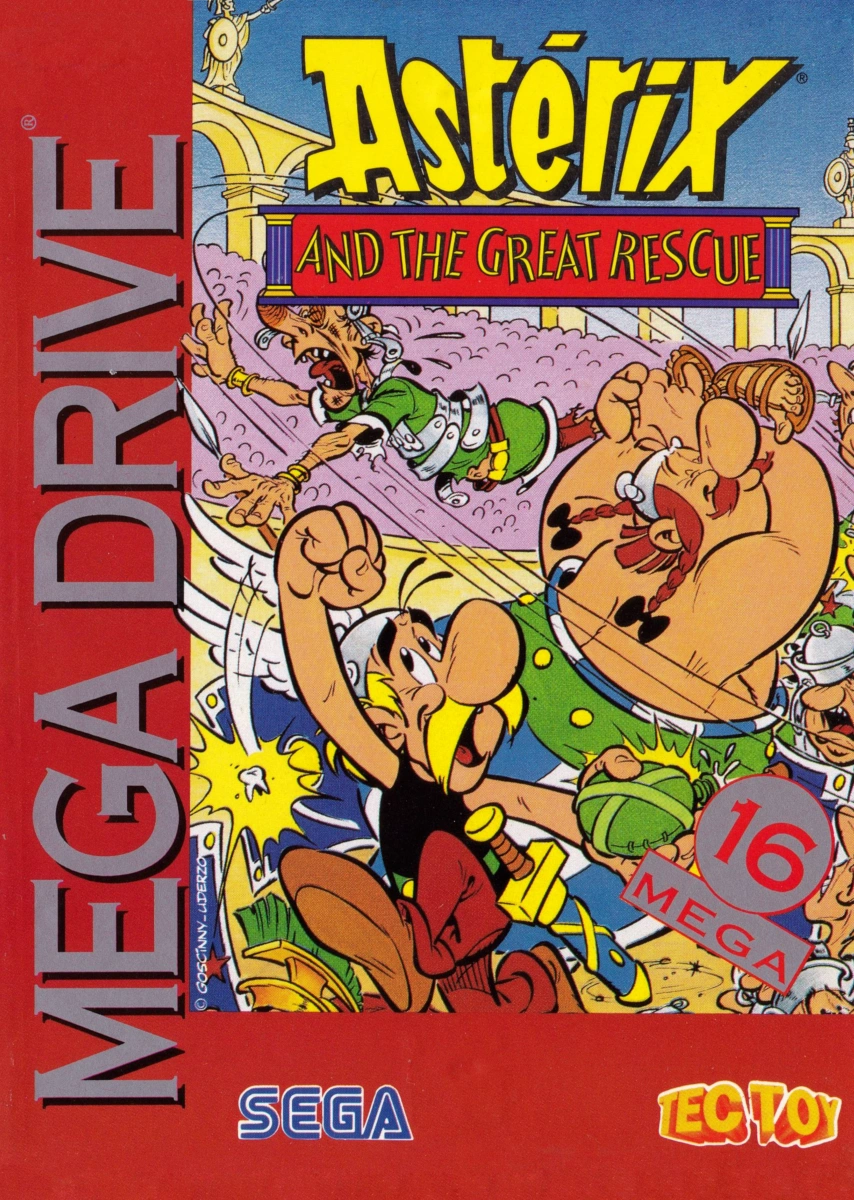 Astérix and the Great Rescue cover