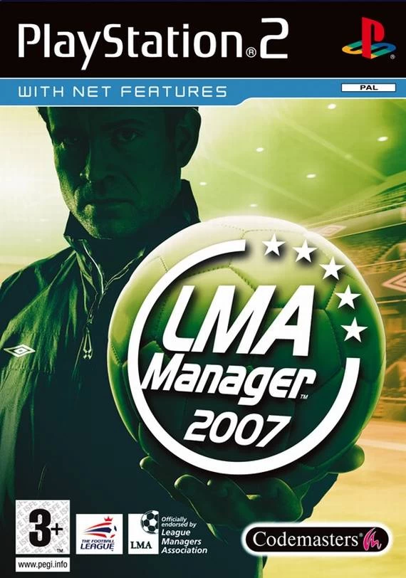 Capa do jogo LMA Manager 2007