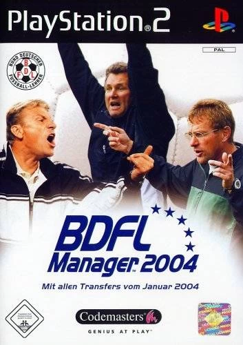 Capa do jogo LMA Manager 2004