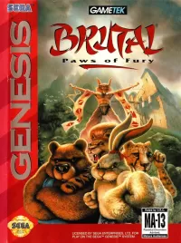 Cover of Brutal: Paws of Fury