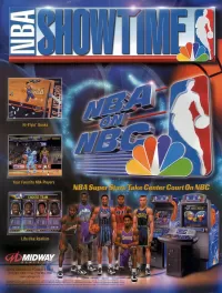 Cover of NBA Showtime: NBA on NBC