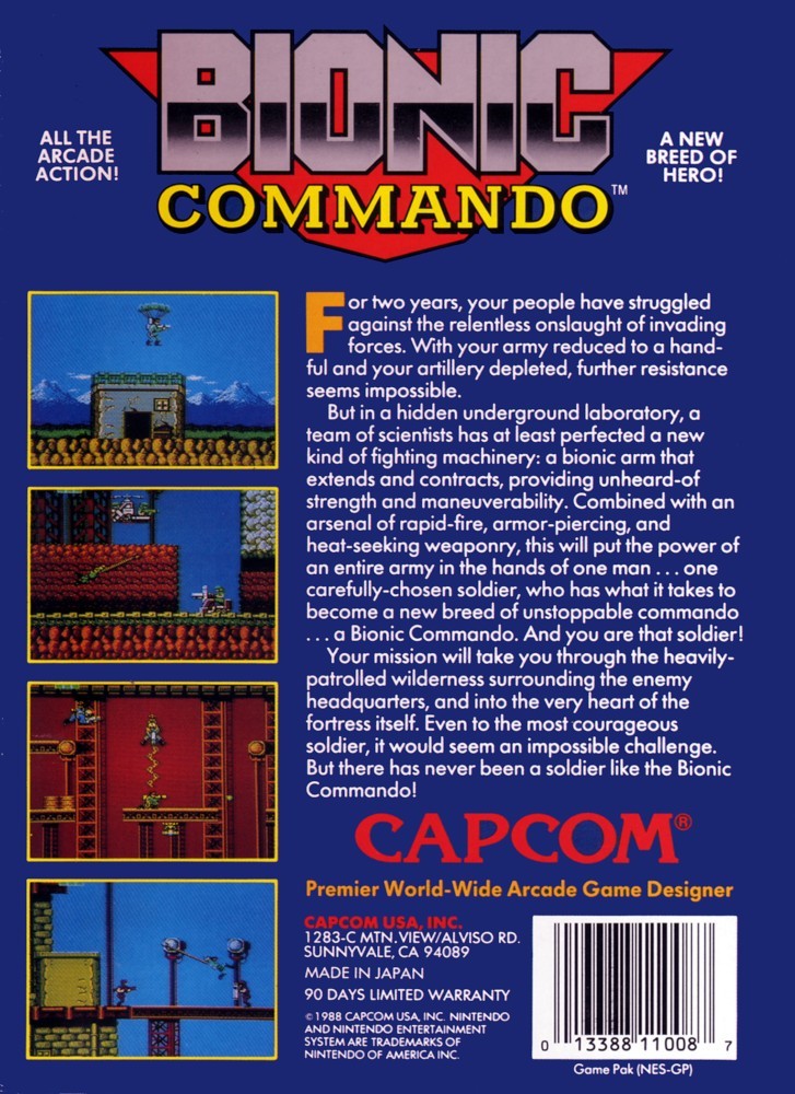 Bionic Commando cover