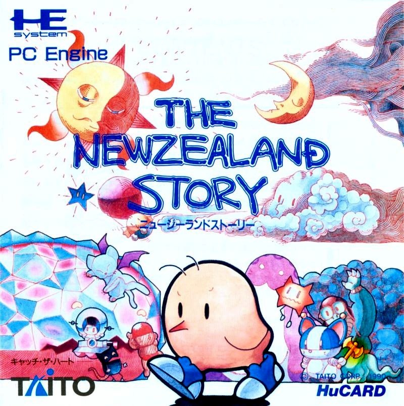 Capa do jogo The New Zealand Story