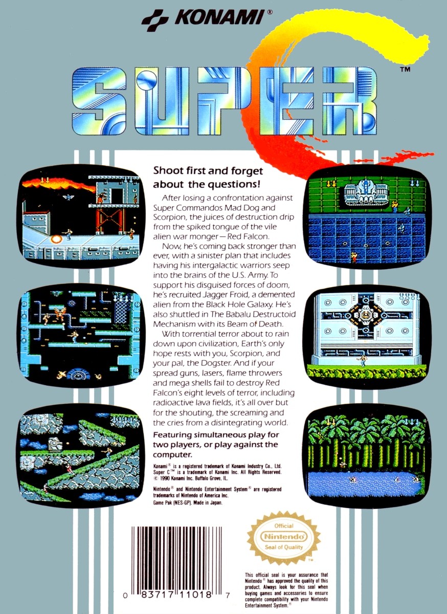 Jogue Super Contra II Online (NES)