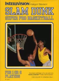 Cover of Slam Dunk Super Pro Basketball