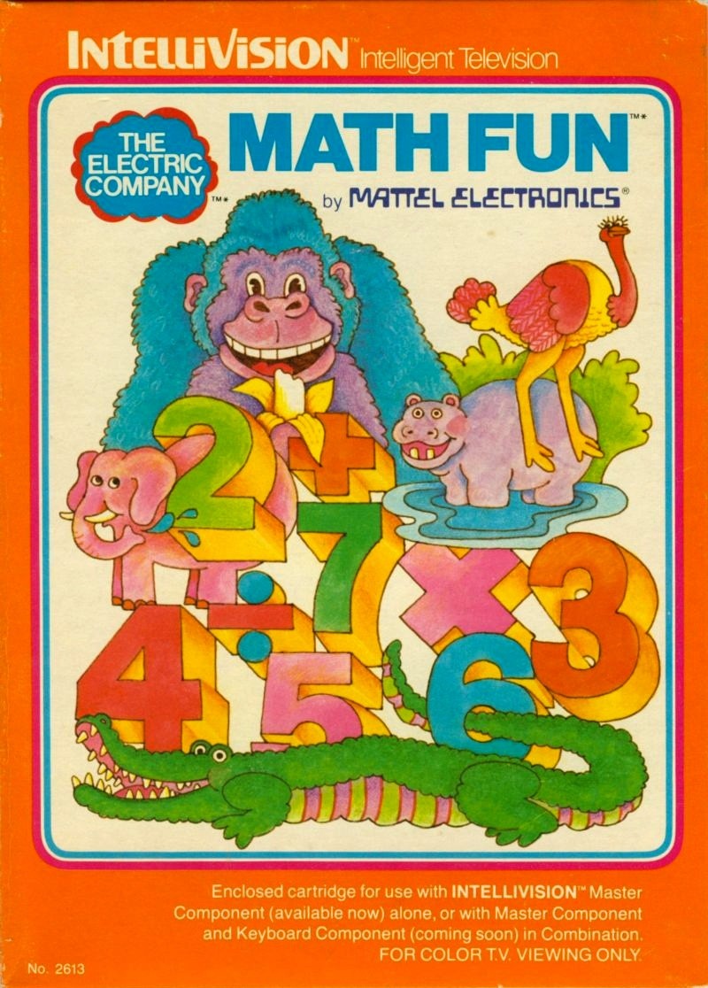 The Electric Company Math Fun cover