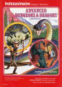 Advanced Dungeons & Dragons Cartridge cover