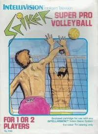 Cover of Spiker! Super Pro Volleyball