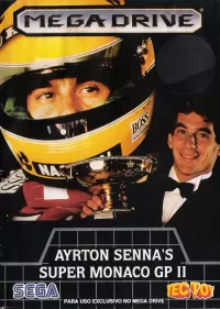 Ayrton Senna's Super Monaco GP II cover