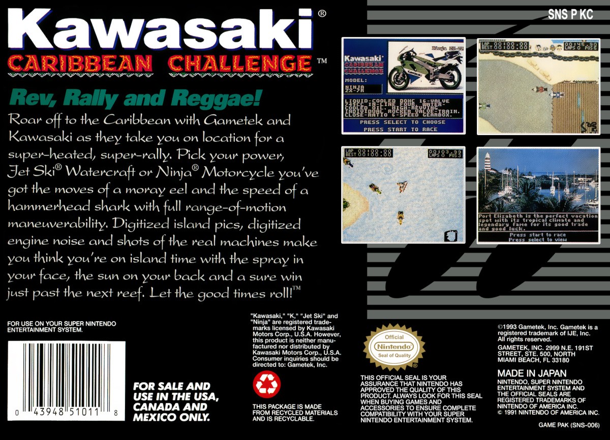 Kawasaki Caribbean Challenge cover