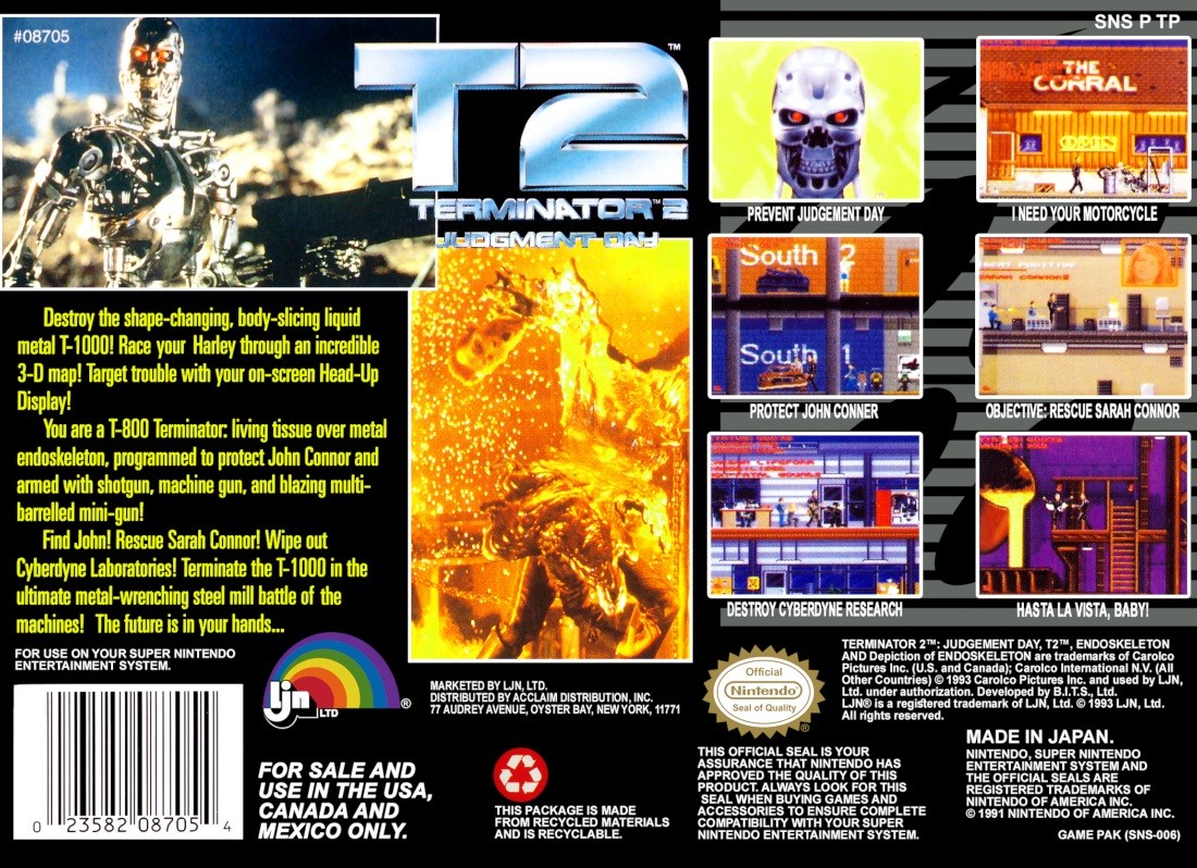 T2: Terminator 2 - Judgment Day cover