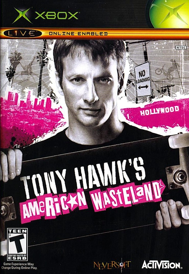 Tony Hawks American Wasteland cover