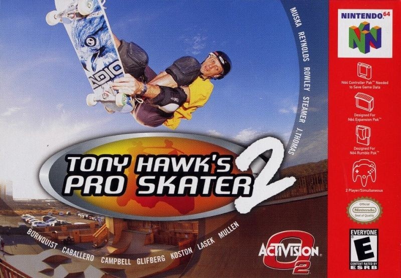 Tony Hawks Pro Skater 2 cover