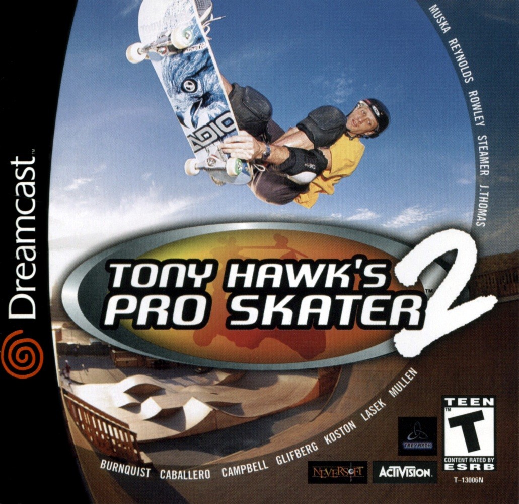 Tony Hawks Pro Skater 2 cover
