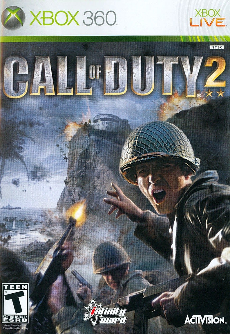 8457 Call Of Duty 2 Xbox 360 Capa 1 