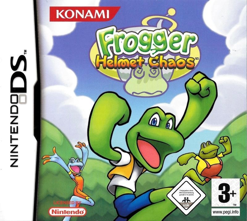 Capa do jogo Frogger: Helmet Chaos