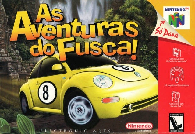 Capa do jogo As Aventuras do Fusca!