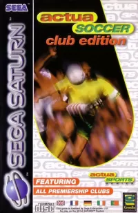 Actua Soccer Club Edition cover