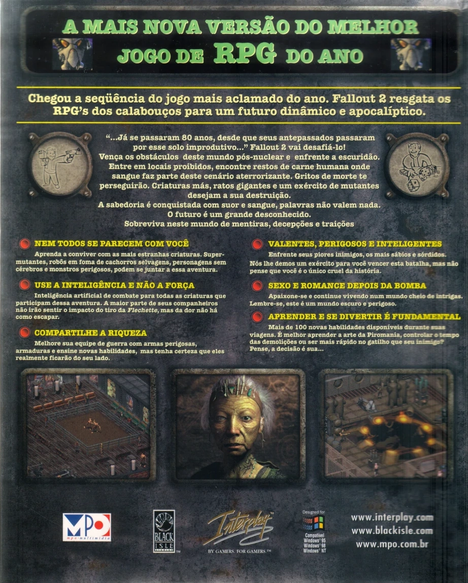 Capa do jogo Fallout 2