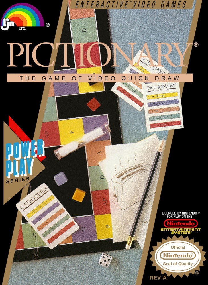 Pictionary: The Game of Video Quick Draw cover