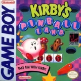 Capa de Kirbys Pinball Land Capa de Kirbys Pinball Land