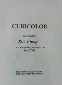 Cubicolor cover