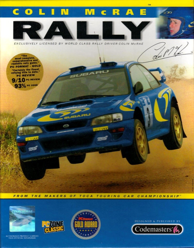 Colin McRae Rally cover