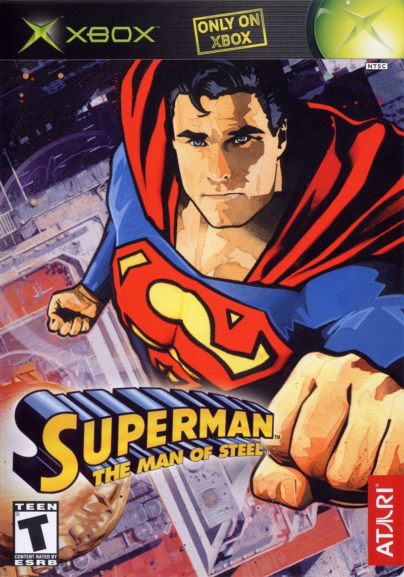 Capa do jogo Superman: The Man of Steel