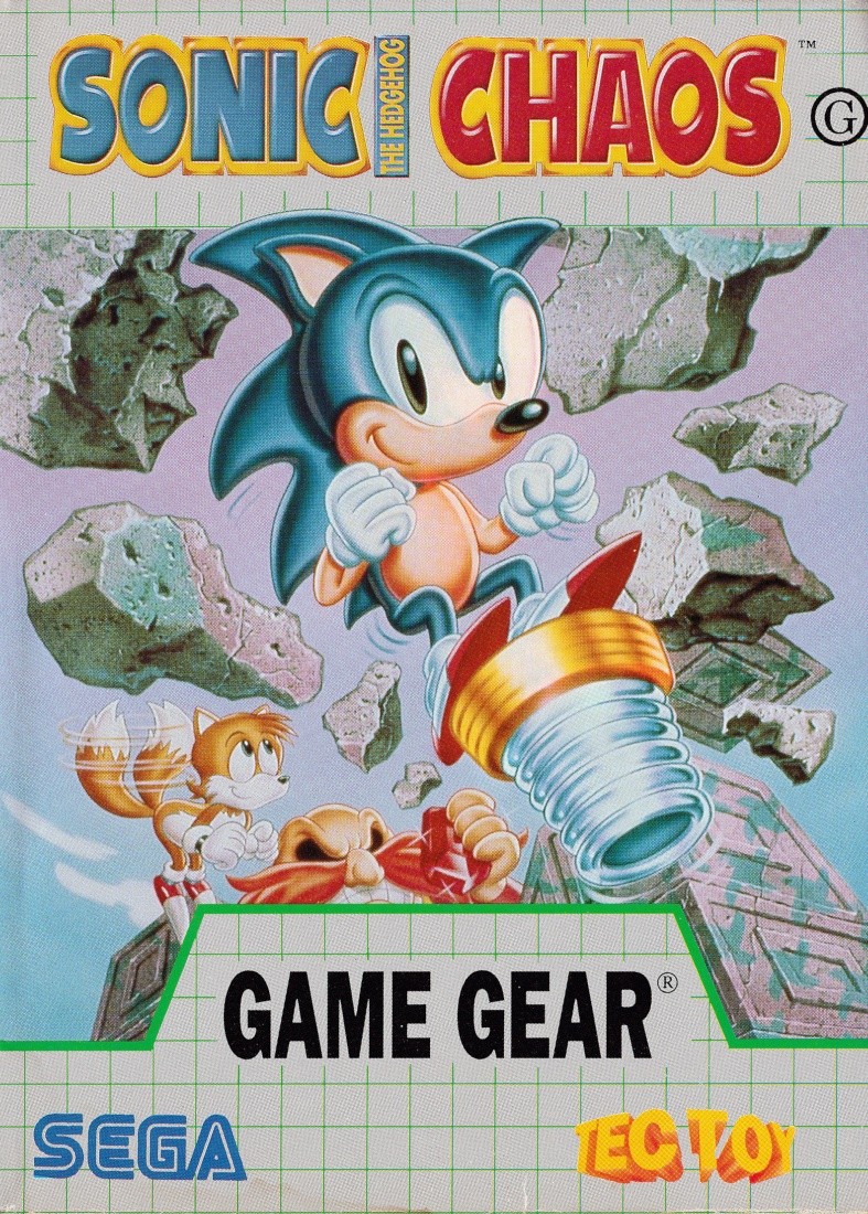 Capa do jogo Sonic Chaos