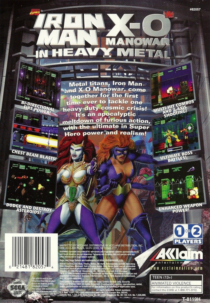 Iron Man/X-O Manowar in Heavy Metal cover