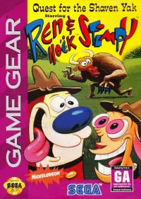 Cover of Quest for the Shaven Yak Starring Ren Hoëk & Stimpy