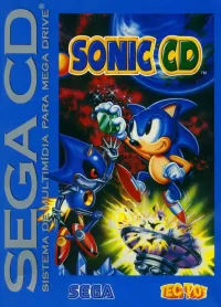 Sonic the Hedgehog CD cover