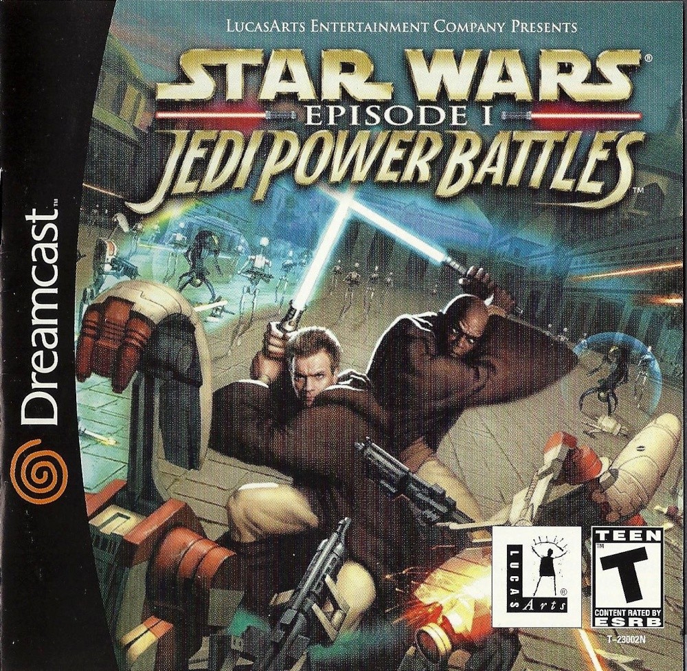 Capa do jogo Star Wars: Episode I Jedi Power Battles