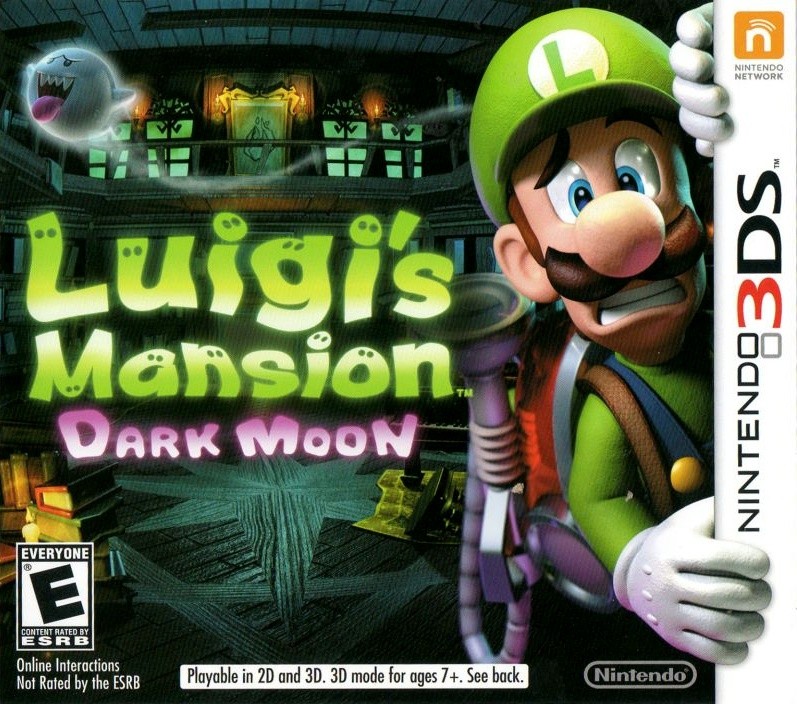 Luigis Mansion: Dark Moon cover