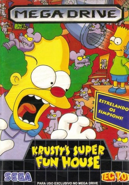 Krustys Super Fun House cover