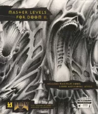 Cover of Master Levels for DOOM II