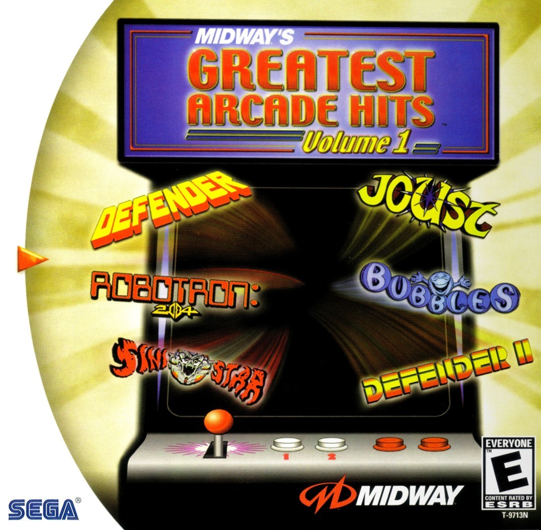 Midways Greatest Arcade Hits Volume 1 cover