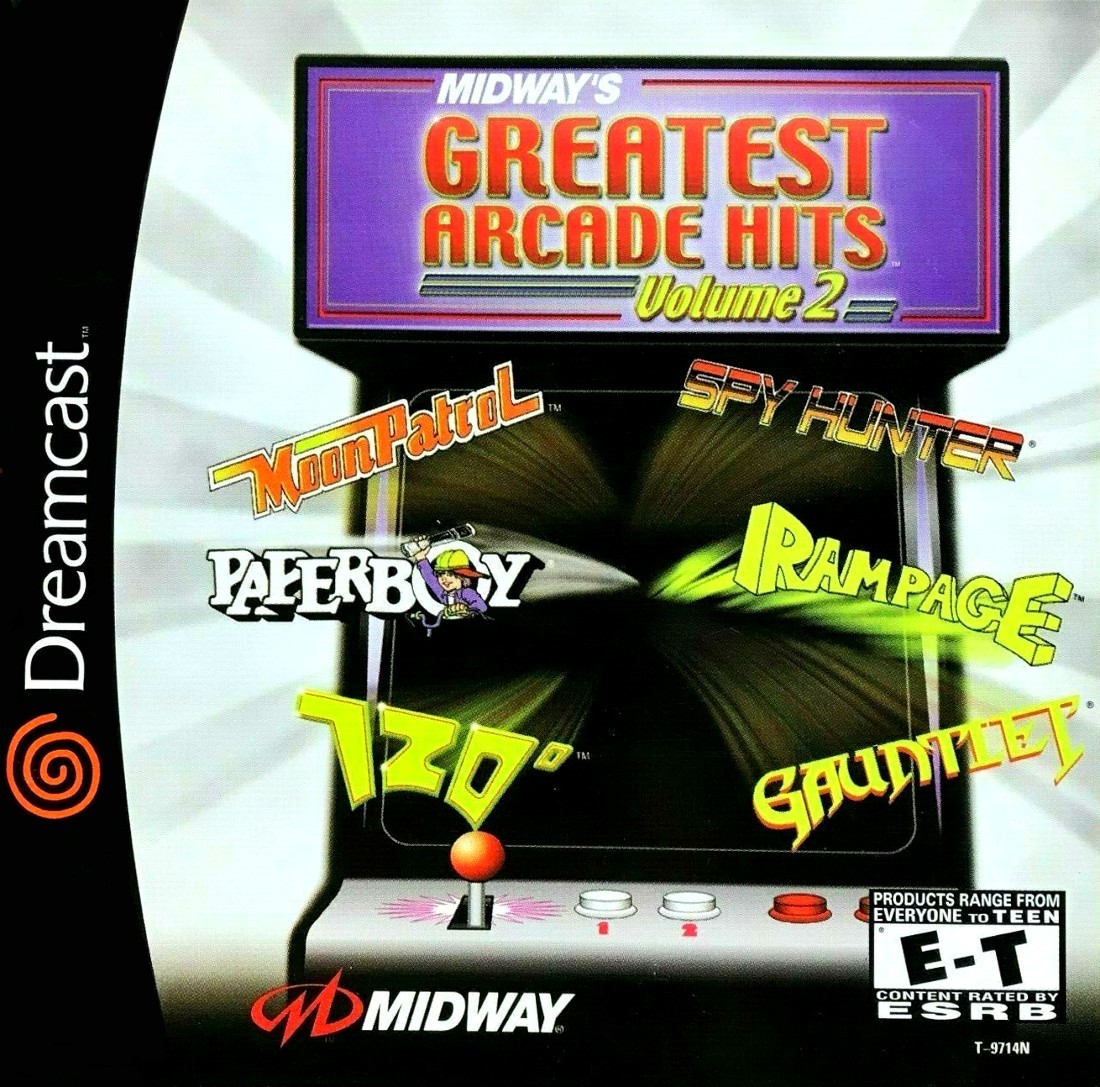 Midways Greatest Arcade Hits Volume 2 cover