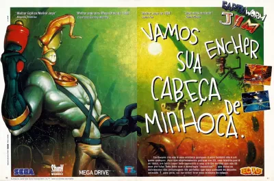 Commercial of Earthworm Jim
