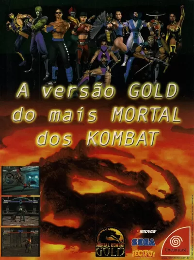 Commercial of Mortal Kombat Gold