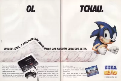 Commercial of Sonic the Hedgehog
